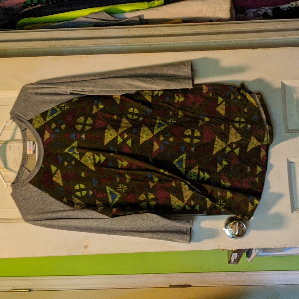 LulaRoe Color Blocked Shirt